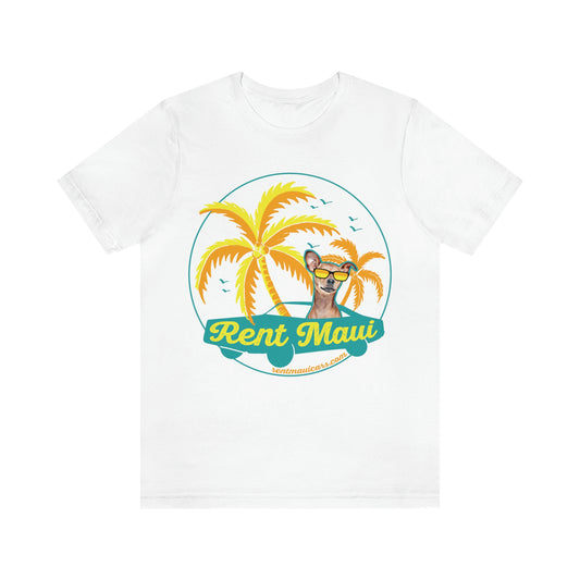 Rent Maui Palm Trees Dog Shirt