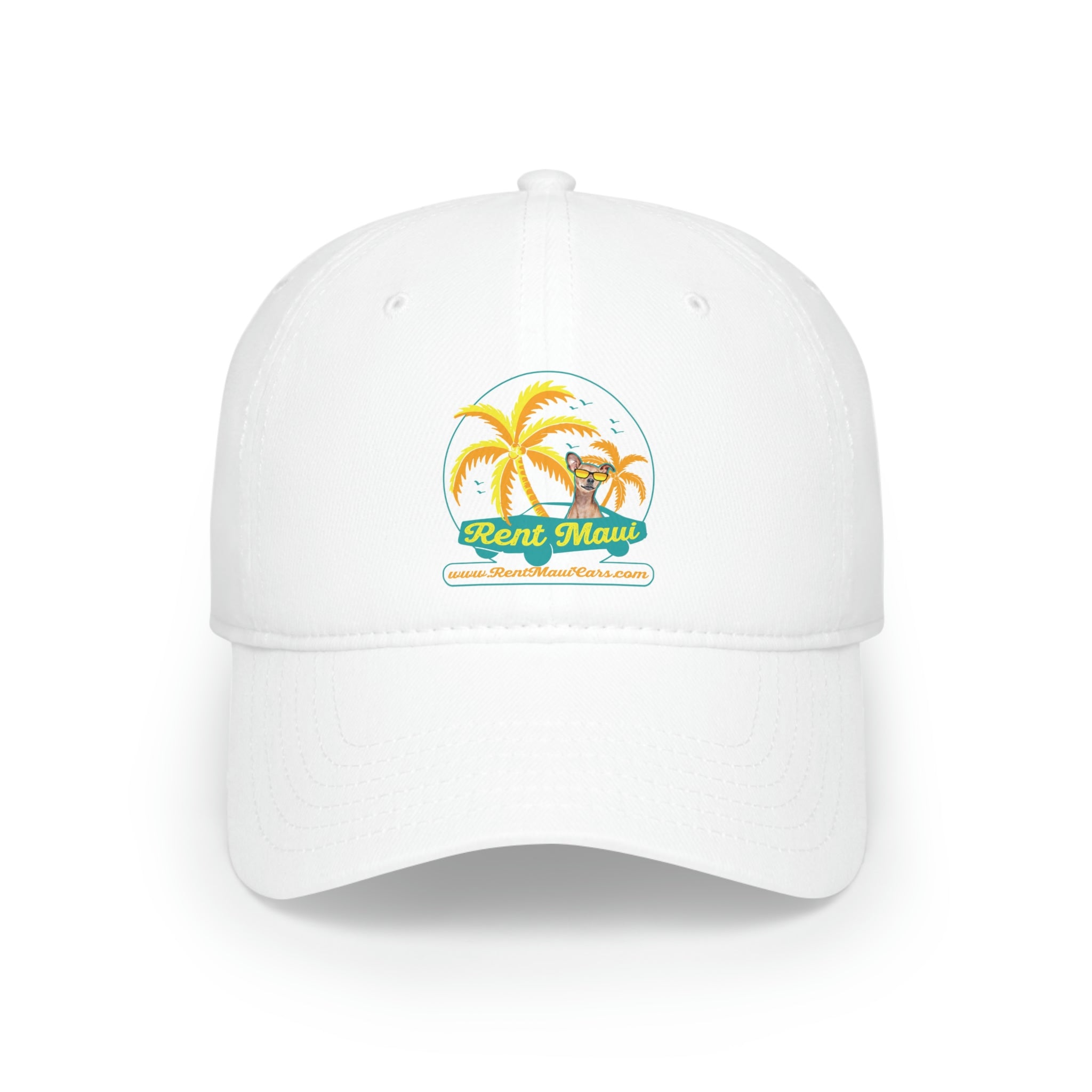 Rent Maui Palm Trees Dog Baseball Cap