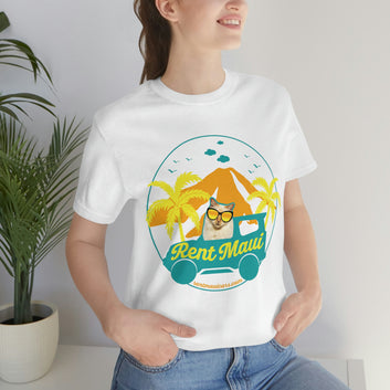 Rent Maui Haleakala And Palm Trees Cat Shirt
