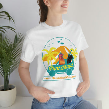 Rent Maui Haleakala And Palm Trees Chicken Shirt