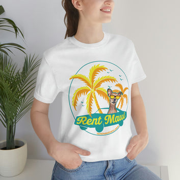 Rent Maui Palm Trees Dog Shirt