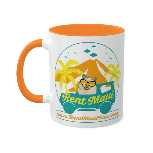 Rent Maui Fluffy Cat Mug