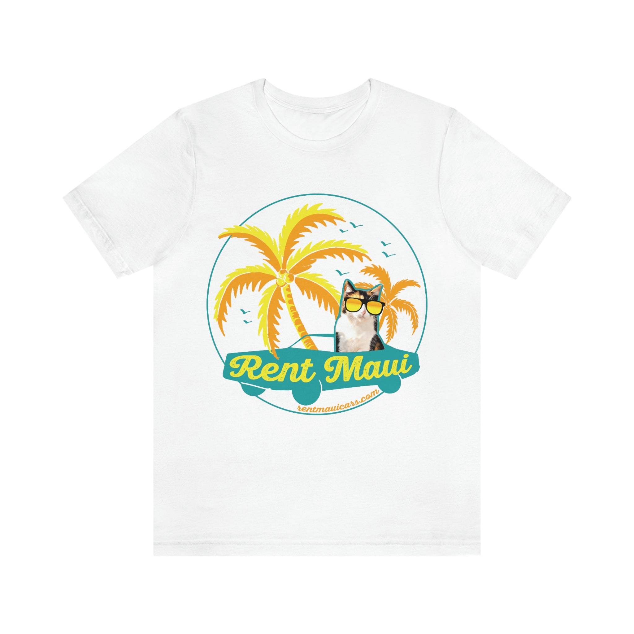 Rent Maui Palm Trees Cat Shirt