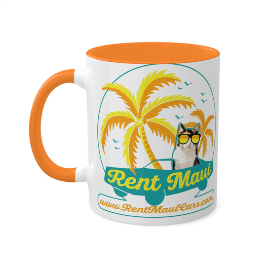 Rent Maui Rooster Cool Cat Mug